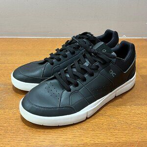 THE ROGER Clubhous, Mens 10 US, Black, On Running